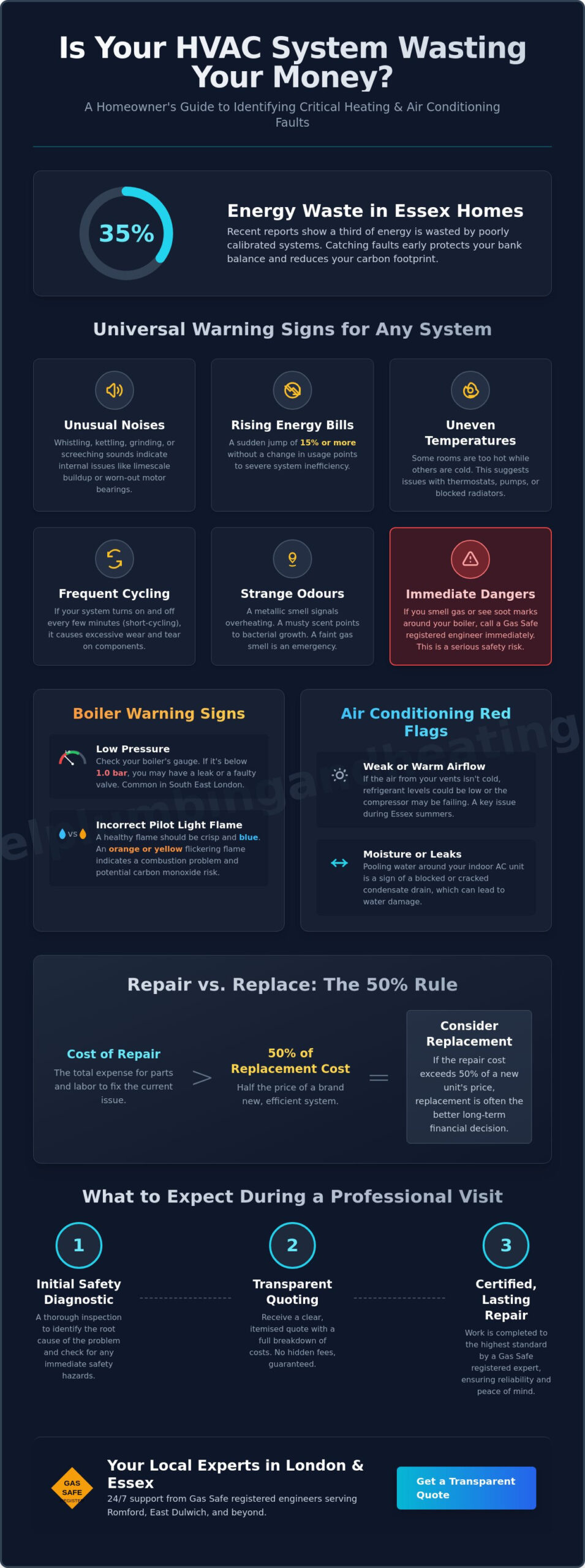 Heating and Air Conditioning Repair in South East London & Essex: The 2026 Homeowner Guide